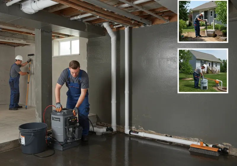 Basement Waterproofing and Flood Prevention process in Norland, FL